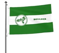 Leggero Decorazione esterna Proposed Flag Of Boulder, Colorado Antivento Bandiera resistente alle intemperie 3x5 Ft per camere da letto,Decorazioni percortile