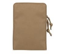 Leggero GP Pouch Medio Verticale Utility Pouch Multifunzionale Portatile Sacchetto di Immagazzinaggio Doppia Cerniere MOLLE Accessori da Caccia, Marrone, Taglia unica