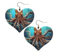 Leggero Orecchini Cool Big Octopus Orecchino Da Donna Confortevoli Orecchini Pendenti Per Vacanze Festa Della Mamma Bambina