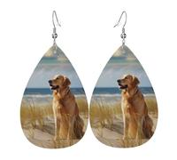 Leggero Orecchini Pendenti Donna Golden Retriever Waterdrop Di Orecchino Confortevoli Orecchini Pendenti Lunghi Per Festa Della Mamma Bambina Decorazioni