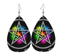 Leggero Orecchini Pendenti Donna Wiccan Five Elements Earth Wiccan Wiccan Ciondolo Orecchio Confortevoli Teardrop Orecchini Per Compleanno Decorazioni Festa Della Mamma
