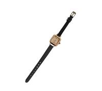 Leggero Piccolo Squisito di Alta Qualità Temperamento Femminile Delle Donne Della Vigilanza Del Quarzo, Nero , misura unica