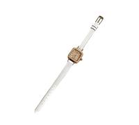 Leggero Piccolo Squisito di Alta Qualità Temperamento Femminile Delle Donne Della Vigilanza Del Quarzo Semplice Orologio Da Donna, bianco, misura unica