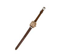 Leggero Piccolo Squisito di Alta Qualità Temperamento Femminile Delle Donne Della Vigilanza Del Quarzo Semplice Orologio Da Donna, Marrone, misura unica