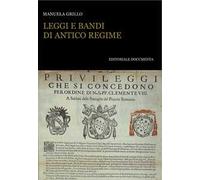 Leggi e bandi di antico regime