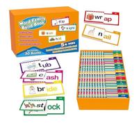LEGGI E RHYME Book, Word Family Books - Famiglia di parole Leggi le schede flash di attività di rima,La lettera di vista suona materiale educativo della prima infanzia, impara a leggere la fonetica