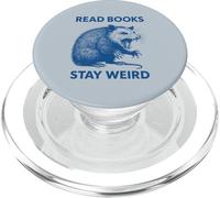 LEGGI I LIBRI STAY WEIRD - Blue Possum - Funny PopSockets PopGrip per MagSafe