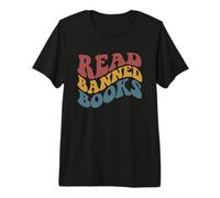 LEGGI I Libri VIETATI Stop Bans Censura Reading Reader Meme Maglietta Premium