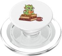 Leggi libri Sii gentile Rimani strano - Leggere il lettore di topi di bibliot PopSockets PopGrip per MagSafe