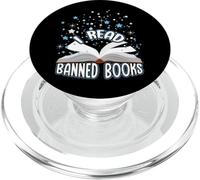 Leggi Libro vietato Divertente Book Lover Reader Leggi libri PopSockets PopGrip per MagSafe