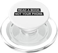 Leggi un libro non il tuo telefono (Bookworm Digital Detox) PopSockets PopGrip per MagSafe