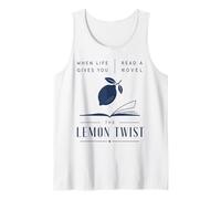 Leggi Un romanzo The Lemon Twist Book Lover Reader Canotta