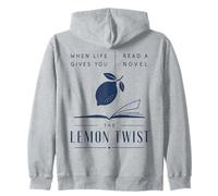 Leggi Un romanzo The Lemon Twist Book Lover Reader Felpa con Cappuccio
