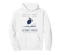 Leggi Un romanzo The Lemon Twist Book Lover Reader Felpa con Cappuccio
