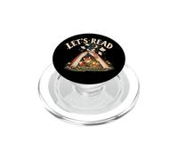 Leggiamo Cute Fox Book Lover Reading Storybook Teacher PopSockets PopGrip per MagSafe