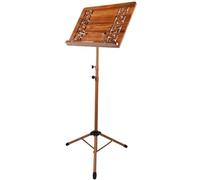 Leggii, Clip for spartiti Leggio portatile Leggio portatile Leggio rialzato Leggio portatile professionale Leggio in legno massello di bambù Leggio for violino Leggio for violino(Brass)