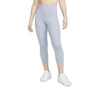 Legging court donna a vita alta Nike One Dri-FIT Bleu L