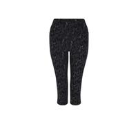 Legging donna Dare2B Influential 3/4 (stampa Dash nera) 36 (8 UK)