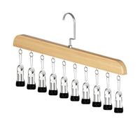 Legging Organizer - Space Saving Non-slip Home Organization With 10 Clips, Closet Jeans Organizer | Hanging Rack For Bedroom Clothing Dorm Gym Wardrobe College RV Ropa Corner Apartments Pants Skirt