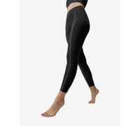 Leggings 3/4 Born Living Yoga Indra Performance nero puro donna - S