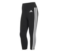 adidas Femme Optime Essentials Workout 3-Stripes 3/4 Leggings, black/white, L