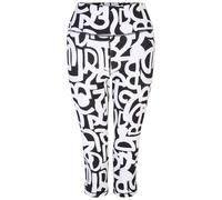 Leggings 3/4 da donna Dare 2b Influential 3/4 Taglia: XL / Colore: bianco/nero