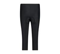 CMP - Pantaloni bike a ¾ da donna, Nero, 48