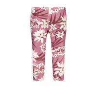 CMP Campagnolo Leggins 3/4 Bambina 33c7855p Elasticizzati Fard-Plum-Bianco Taglia 110