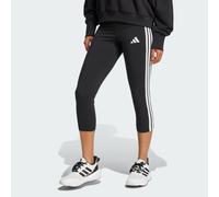 Leggings 3/4 Essentials 3-Stripes Black 2XS