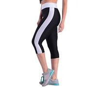Leggings 3/4 Palestra Donna Fitness Taglie Forti Leggins Fitness 3/4 Offerta Estivi Pantaloni al Ginocchio Yoga Palestra Leggins Leggeri Vita Alta Pinocchietto Anticellulite Leggings Sportivi Jogging