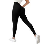 Leggings 3D Anticellulite Solenao Leggins Sportivi Senza Cuciture Leggings Compressione 3D Push up Scrunch Controllo della Pancia Donna Pantaloni Yoga a Vita Alta per Allenamento e Tempo Libero