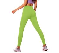 Leggings 3D da donna, anti cellulite, a compressione, a vita alta, con controllo della pancia, opachi, modellanti, per il fitness, elasticizzati, comodi, lipedema, B7-verde, L
