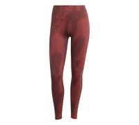 adidas - Training All Me - Leggings a 7/8 color rubino preloved / rubino aurora con grafica-Rosso 2XS