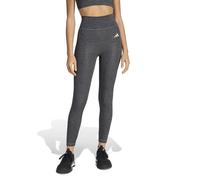 adidas Donna Optime Essentials Workout Heather 7/8 Leggings Tights, grey four mel, M