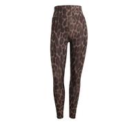 Leggings 7/8 da donna adidas Optime Essentials Leopard Marron L