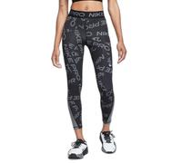 Leggings 7/8 da donna Nike Pro Dri-FIT AOP Noir XL