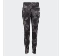 Leggings 7/8 Essentials AEROREADY Seasonal Print High-Waist Junior Black / Carbon / Grey Six / Grey Five 14-15A