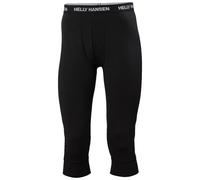 Leggings a 3/4 Helly Hansen lifa merino midweight Noir S