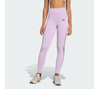 Leggings a 3 Strisce Optime a tutta lunghezza Powder Plum 2XL