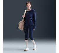 Leggins Nike Dri-Fit One 7/8 High-Rise - midnight navy - Blu (M)