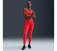 Leggings a 7/8 a vita alta Nike Pro - Donna - Rosso XXL (IT 56-58)