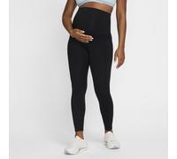 Leggings a 7/8 e vita alta con tasche (Maternità) Nike (M) One - Donna - Nero XXS