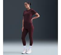 Leggings a 7/8 e vita alta con tasche (Maternità) Nike (M) One - Donna - Rosso S (IT 40-42)