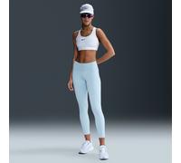 Leggings a 7/8 e vita media Nike Fast - Donna - Blu XXL (IT 56-58)