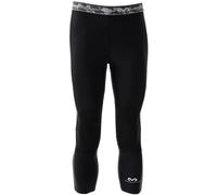 Leggings a compressione 3/4 con supporto per le ginocchia a doppio strato McDavid Noir L