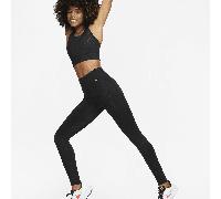 Leggings a tutta lunghezza a vita alta con tasche Nike Go - Donna - Nero S (IT 40-42)