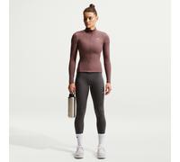 Leggings a tutta lunghezza a vita alta Nike One Seamless Front - Donna - Grigio XXL (IT 56-58)