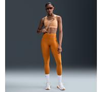 Leggings a tutta lunghezza e vita alta senza cucitura anteriore Nike Universa - Donna - Arancione XL (IT 52-54)