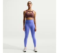 Leggings a tutta lunghezza e vita alta senza cucitura anteriore Nike Universa - Donna - Blu S (IT 40-42)
