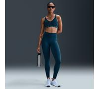 Leggings a tutta lunghezza e vita alta senza cucitura anteriore Nike Universa - Donna - Blu XS (IT 36-38)